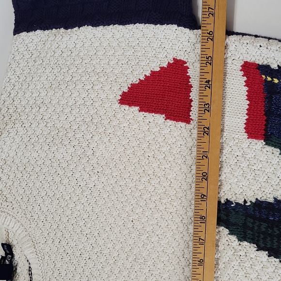 Vintage Nautica Handknit Men's Sweater size XL. - Picture 13 of 16